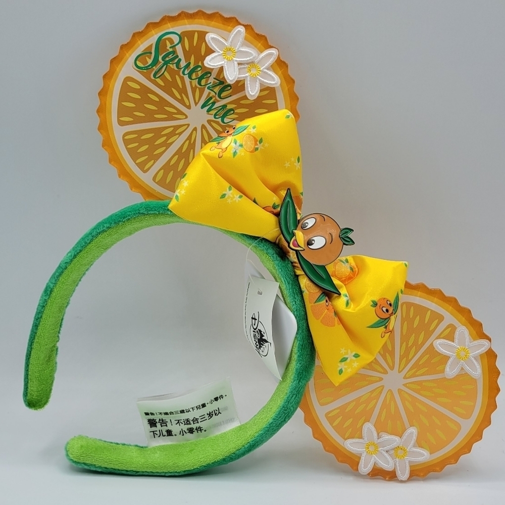 Disney Orange Bird Epcot Flower and Garden Festival Minnie Mouse Ear Headband